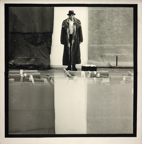 Joseph BEUYS (1921–1986) Ohne Titel [Untitled], 1970. Photograph, gelatine silver print on canvas, 233 x 227.5 cm. ARTIST ROOMS National Galleries of Scotland and Tate. Acquired jointly through The d'Offay Donation with assistance from the National Heritage Memorial Fund and the Art Fund 2008.© DACS 2016.Image: © Antonia Reeve / National Galleries of Scotland.